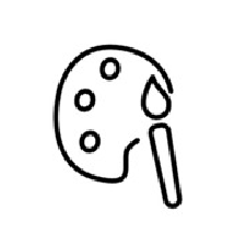 paintbrush and palette