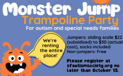 Autism Society: October-December 2026 Events
